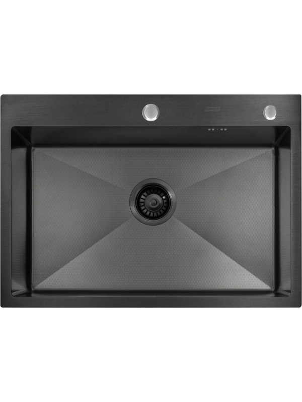 Кухонная мойка Arfeka Eco AR 70x50 Black PVD Nano Decor