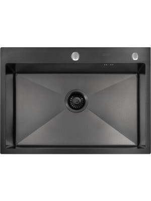 Кухонная мойка Arfeka Eco AR 70x50 Black PVD Nano Decor