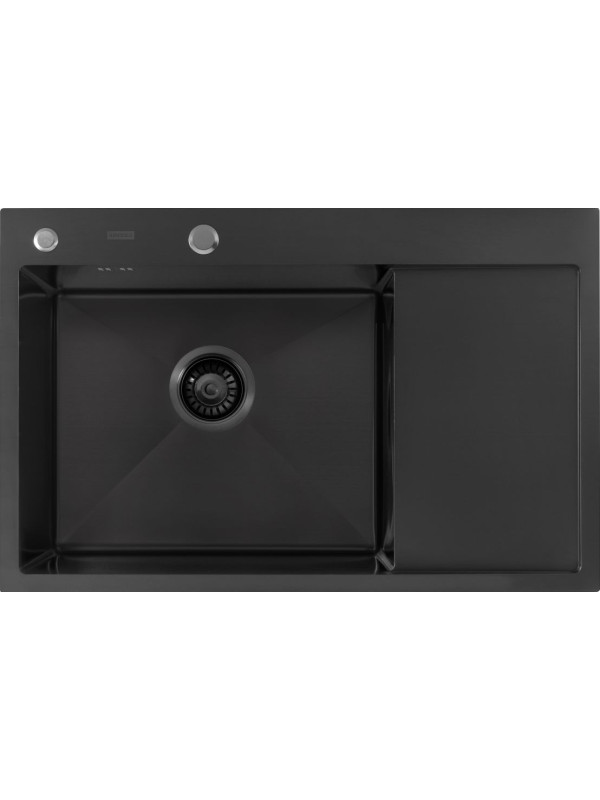 Кухонная мойка Arfeka Eco AR 78x50 L Black PVD Nano