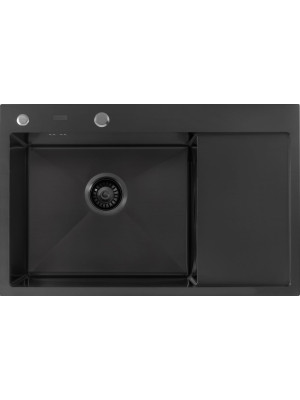 Кухонная мойка Arfeka Eco AR 78x50 L Black PVD Nano