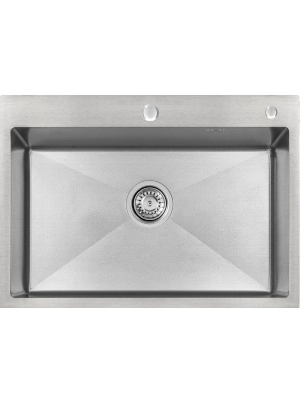 Кухонная мойка Arfeka Eco AR 70x50 Satin Decor Volcanic Rock