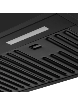 Вытяжка Maunfeld Berk 60 Built In Black anthracite вблизи