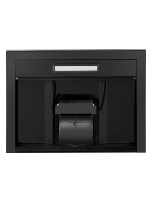 Вытяжка Maunfeld Breeze 60 Black снизу без крышки