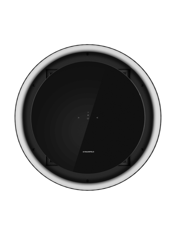 Вытяжка Maunfeld Edelweiss 39 Isla Black anthracite снизу