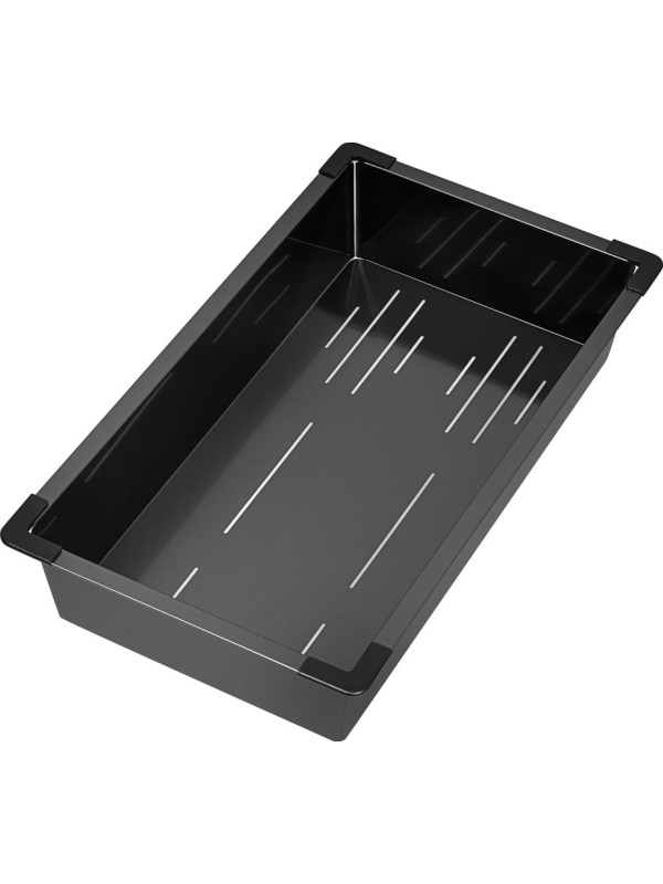 Кухонная мойка Arfeka Eco AR 50x50 (комплект коландер G+дозатор) Black Decor Millet коландер