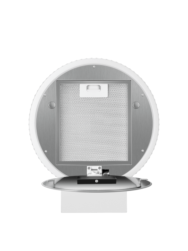 Вытяжка Maunfeld Edelweiss 39 Wall White снизу без крышки