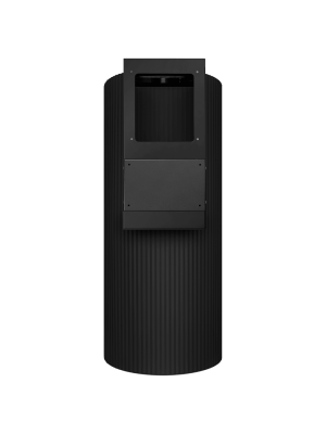 Вытяжка Maunfeld Edelweiss 39 Wall Black anthracite сзади