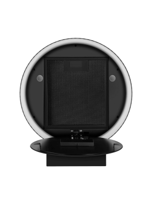 Вытяжка Maunfeld Edelweiss 39 Wall Black anthracite снизу без крышки