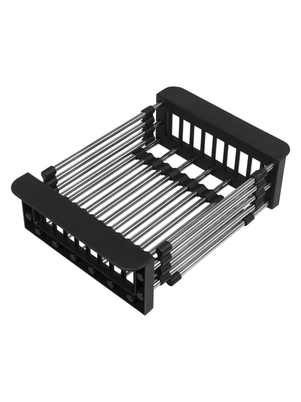 Кухонная мойка Arfeka Eco AR 50x50 (комплект коландер+дозатор) Black Decor Millet Grains коландер