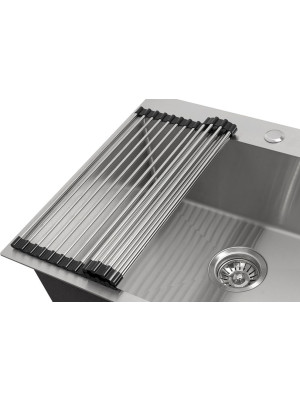 Кухонная мойка Arfeka Eco AR 50x50 (комплект роллер-мат+дозатор) Satin роллер вблизи