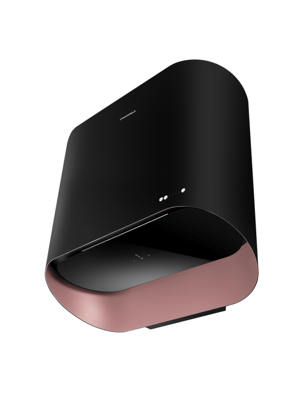 Вытяжка Maunfeld Guna 60 Black/Pink gold под углом
