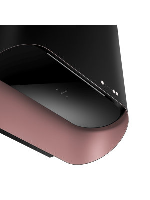 Вытяжка Maunfeld Guna 60 Black/Pink gold вблизи
