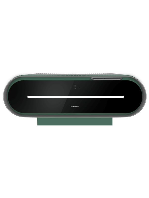 Вытяжка Maunfeld Murano 80 Green снизу