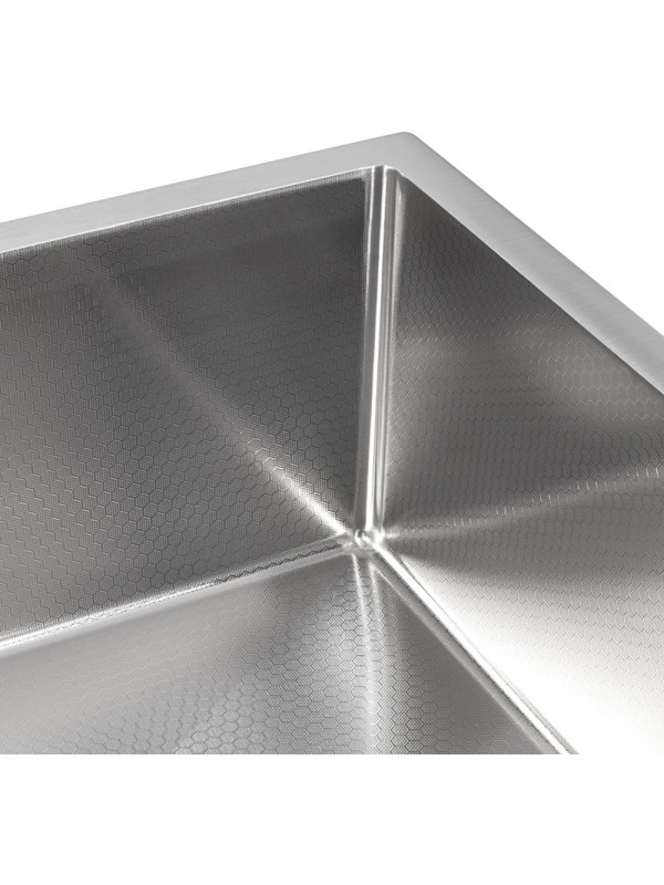 Кухонная мойка Arfeka Eco AR 70x50 (комплект коландер+дозатор) Satin Decor покрытие
