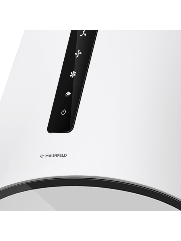 Вытяжка Maunfeld Vega 39 Wall Sensor Led White вблизи
