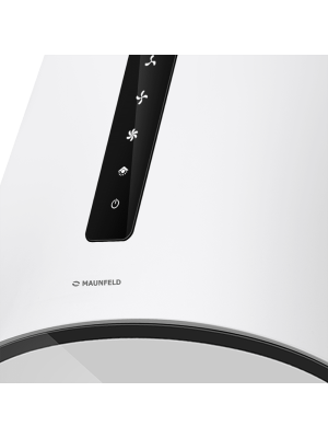 Вытяжка Maunfeld Vega 39 Wall Sensor Led White вблизи