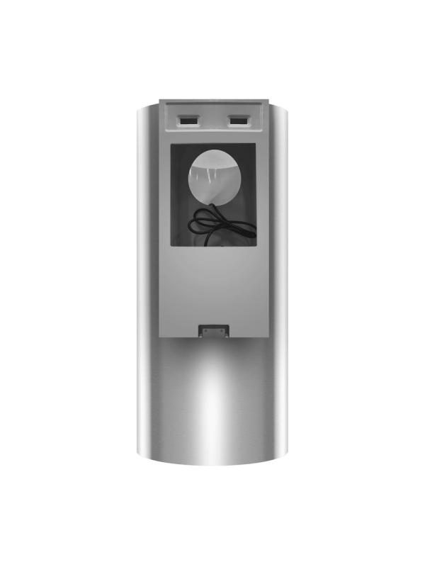 Вытяжка Maunfeld Vega 39 Wall Sensor Led Inox сзади
