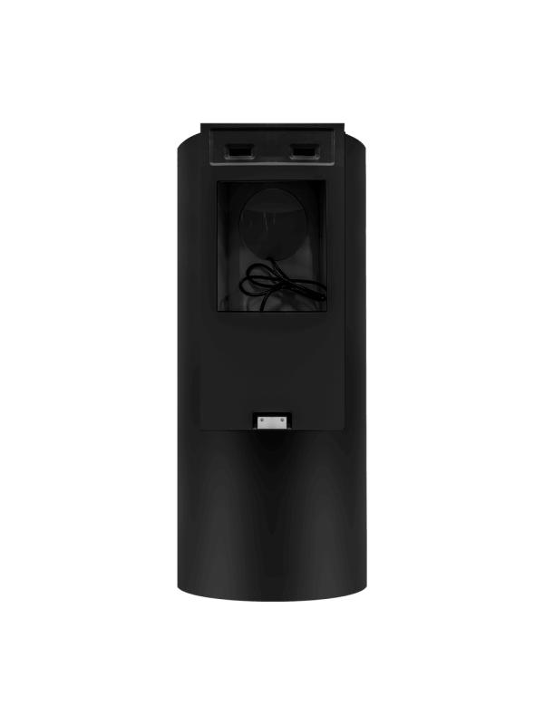 Вытяжка Maunfeld Vega 39 Wall Sensor Led Black сзади