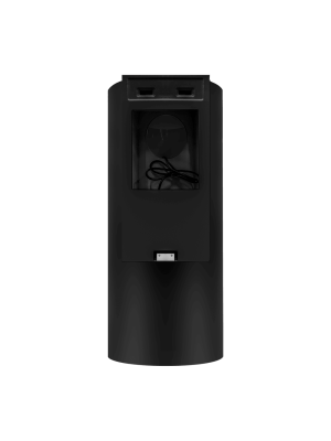 Вытяжка Maunfeld Vega 39 Wall Sensor Led Black сзади