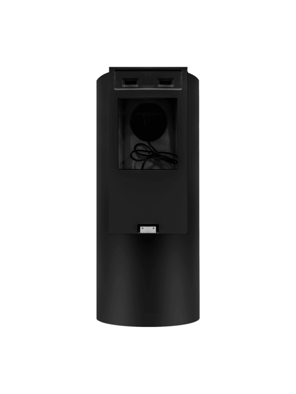 Вытяжка Maunfeld Vega 39 Wall Sensor Black сзади