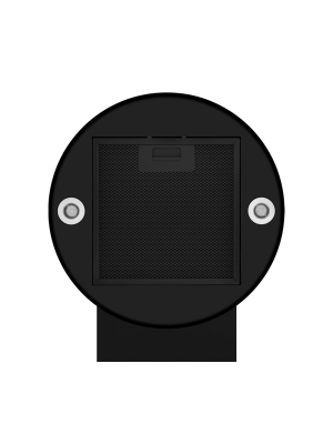 Вытяжка Maunfeld Vega 39 Wall Sensor Black снизу