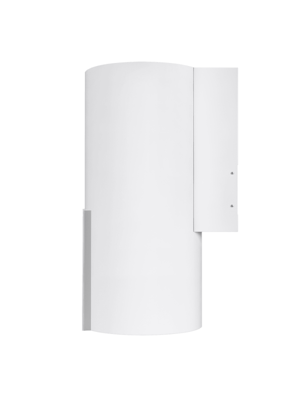 Вытяжка Maunfeld Alba 39 Wall White сбоку