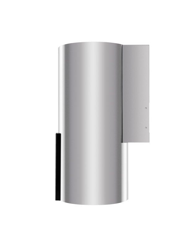 Вытяжка Maunfeld Alba 39 Wall Inox сбоку