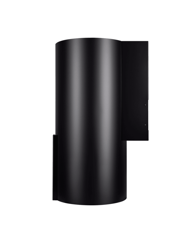 Вытяжка Maunfeld Alba 39 Wall Black сбоку