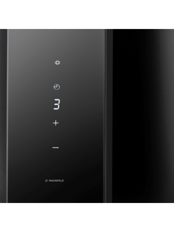 Вытяжка Maunfeld Alba 39 Wall Black вблизи