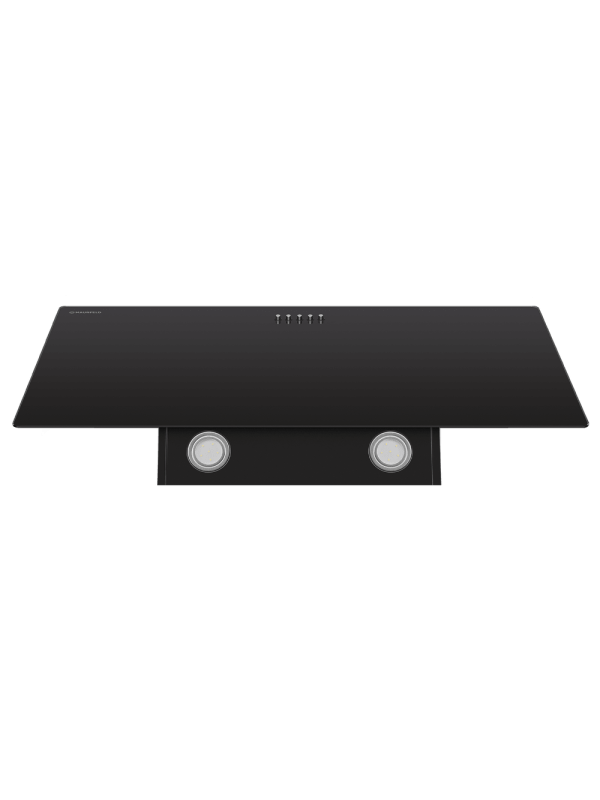 Вытяжка Maunfeld Dream 90 Push Glass Black снизу