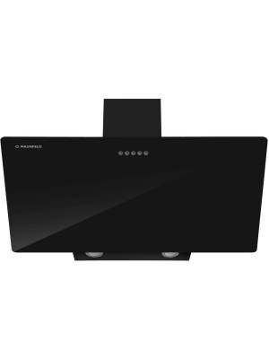Вытяжка Maunfeld Dream 90 Push Glass Black спереди