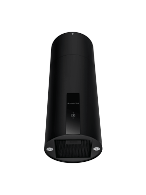 Вытяжка Maunfeld Lee Light Isla 35 Sensor Black под углом