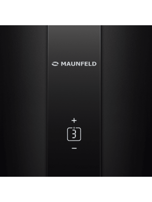 Вытяжка Maunfeld Lee Light Isla 35 Sensor Black вблизи