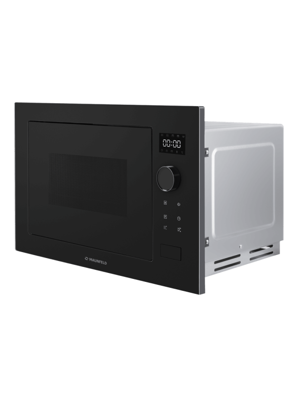 Микроволновая печь Maunfeld XBMO251GB Matt Black под углом