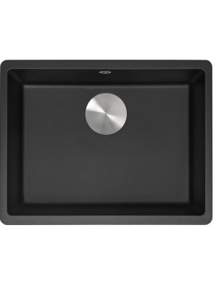 Кухонная мойка ZorG Fast 54 Premium black metallic
