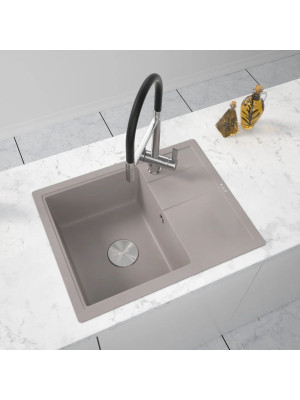 Кухонная мойка ZorG Rock 65 Premium alumetallic интерьер