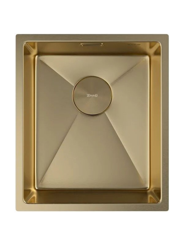 Кухонная мойка ZorG Zerox 38 U / IF PVD Gold