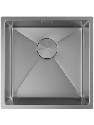 Кухонная мойка ZorG Zerox 44 U / IF Steel
