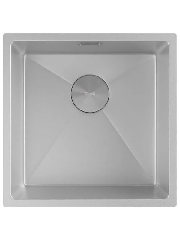 Кухонная мойка ZorG Zerox 44 U / IF Zurinox Steel