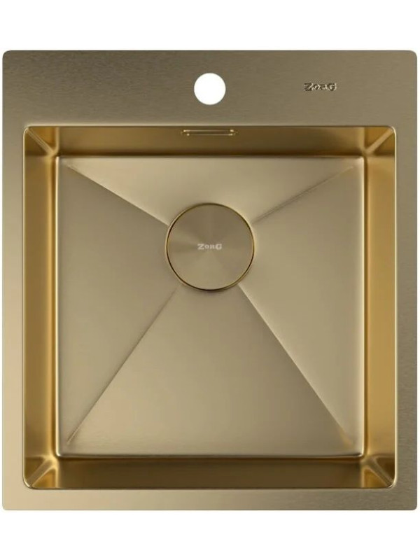 Кухонная мойка ZorG Zerox 46 IF PVD Gold