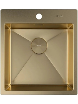 Кухонная мойка ZorG Zerox 46 IF PVD Gold