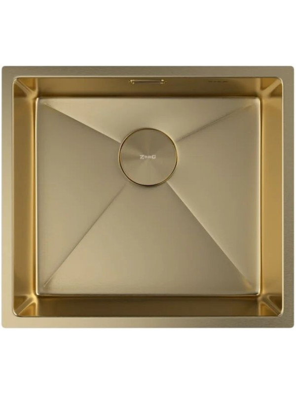 Кухонная мойка ZorG Zerox 49 U / IF PVD Gold