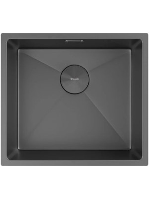 Кухонная мойка ZorG Zerox 49 U / IF Zurinox PVD Gunblack