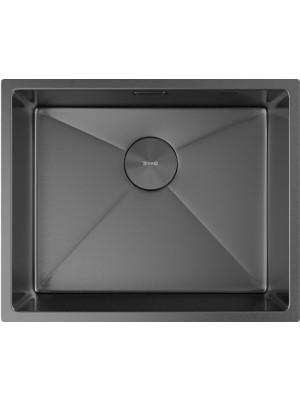 Кухонная мойка ZorG Zerox 54 U / IF PVD Gunblack