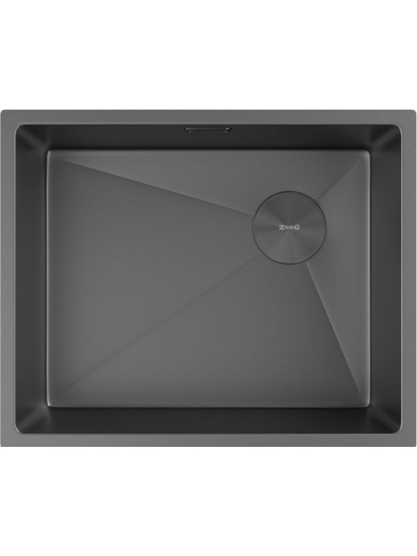 Кухонная мойка ZorG Zerox 54 U / IF Side SF Zurinox PVD Gunblack