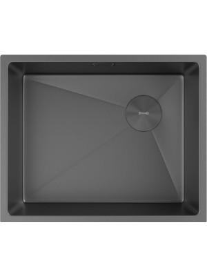 Кухонная мойка ZorG Zerox 54 U / IF Side SF Zurinox PVD Gunblack