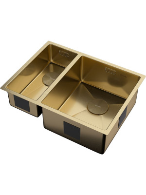 Кухонная мойка ZorG Zerox 58-2 U / IF-L PVD Gold