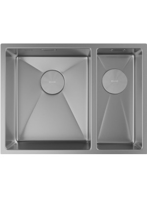 Кухонная мойка ZorG Zerox 58-2 U / IF-R Steel