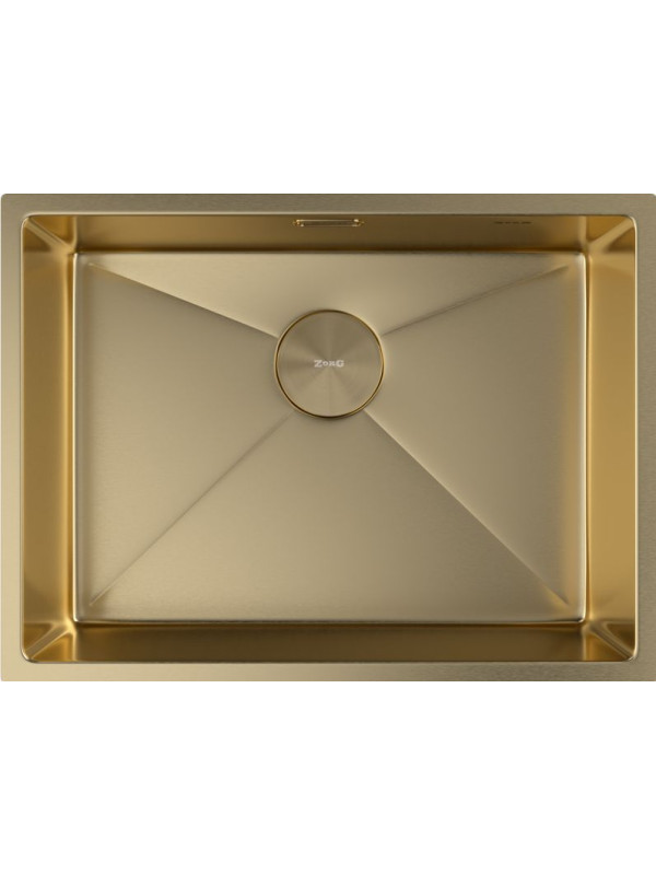 Кухонная мойка ZorG Zerox 59 U / IF PVD Gold