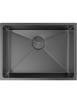 Кухонная мойка ZorG Zerox 59 U / IF Zurinox PVD Gunblack